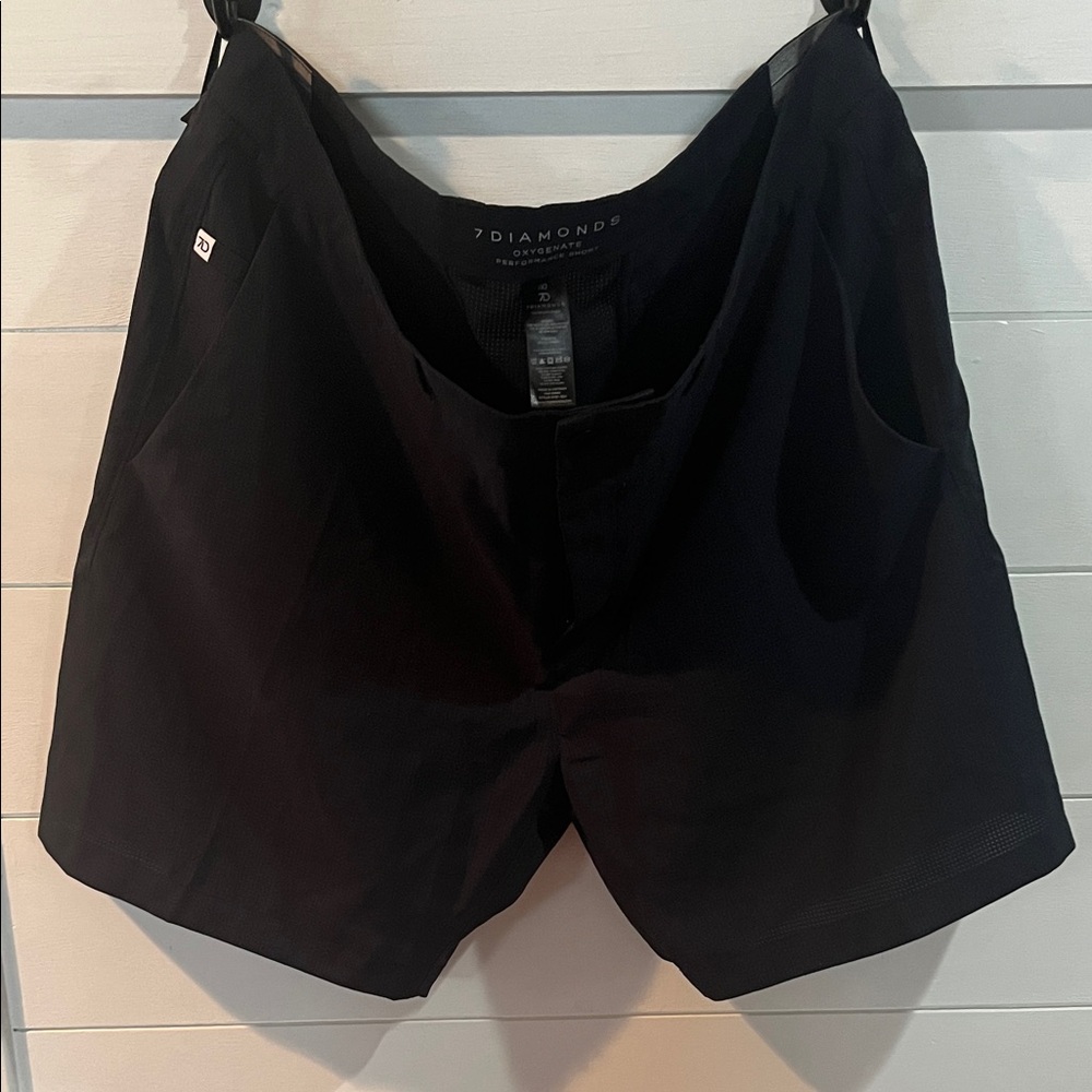 7 Diamonds Athletic Black Shorts